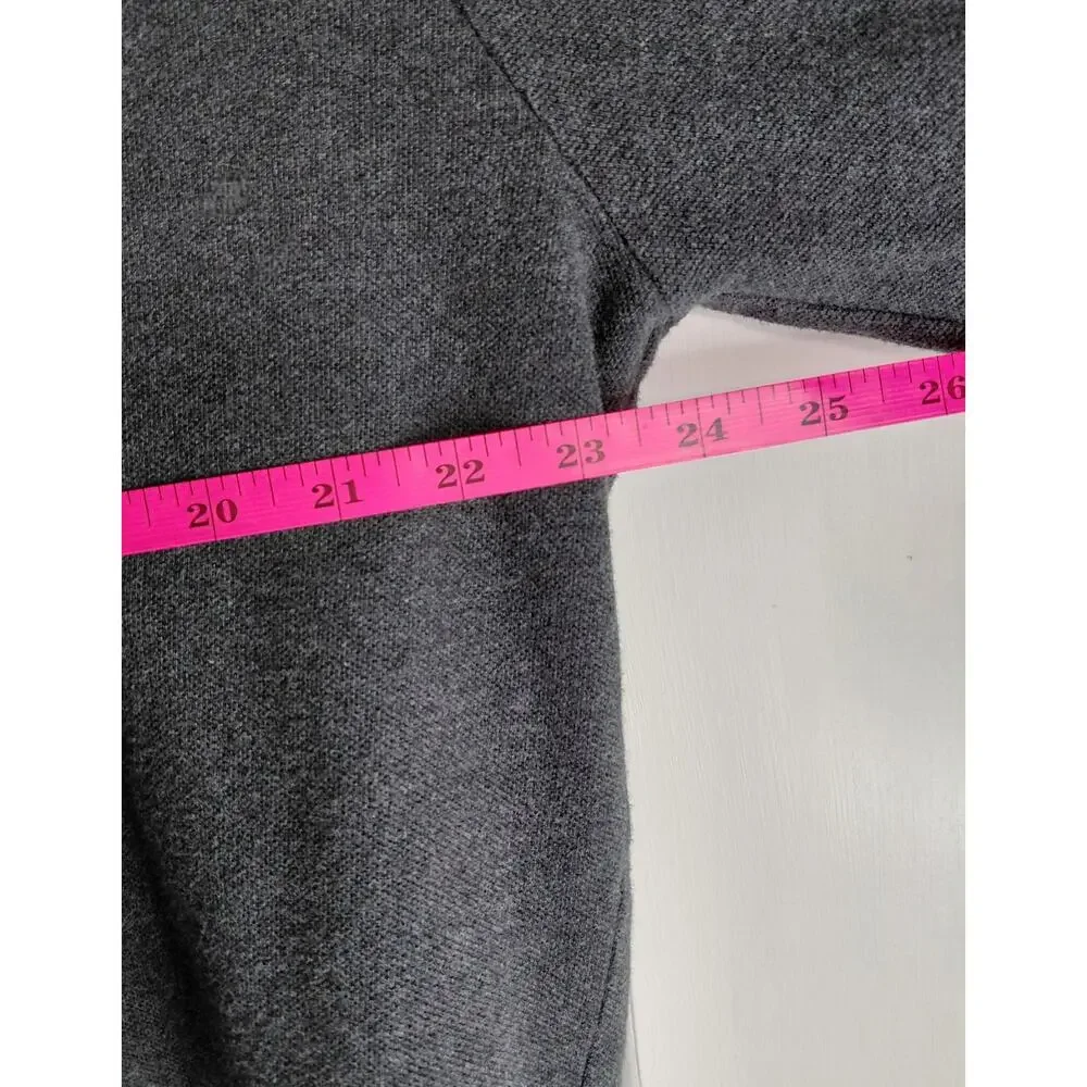 Polo Ralph Lauren Mens XL Long Sleeve Polo Shirt Gray Purple Pony Vintage Preppy